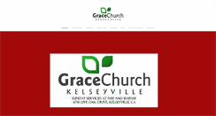 Desktop Screenshot of gracechurchkelseyville.org